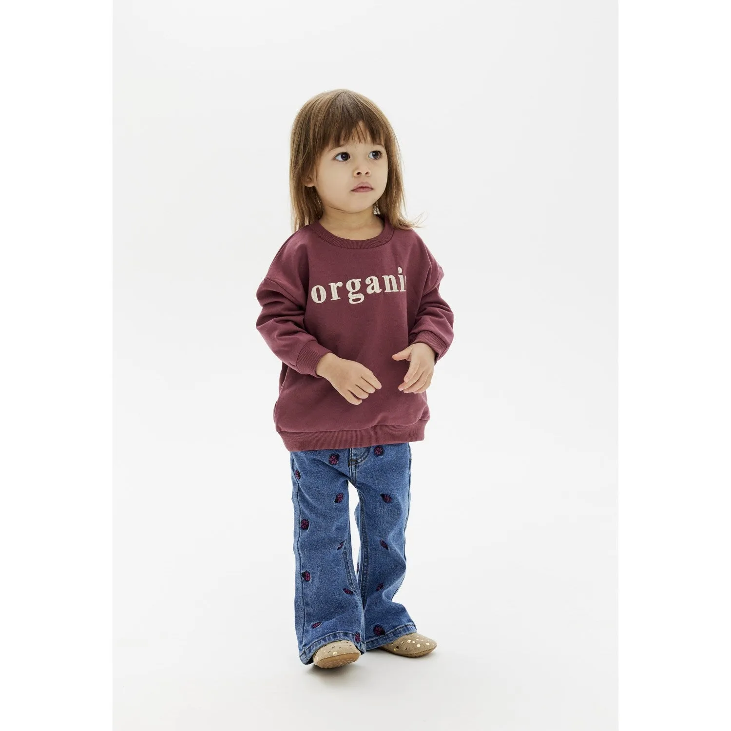 THE NEW Siblings Medium Blue Denim Mitty Flared Jeans Babykids_The-New-Siblings
