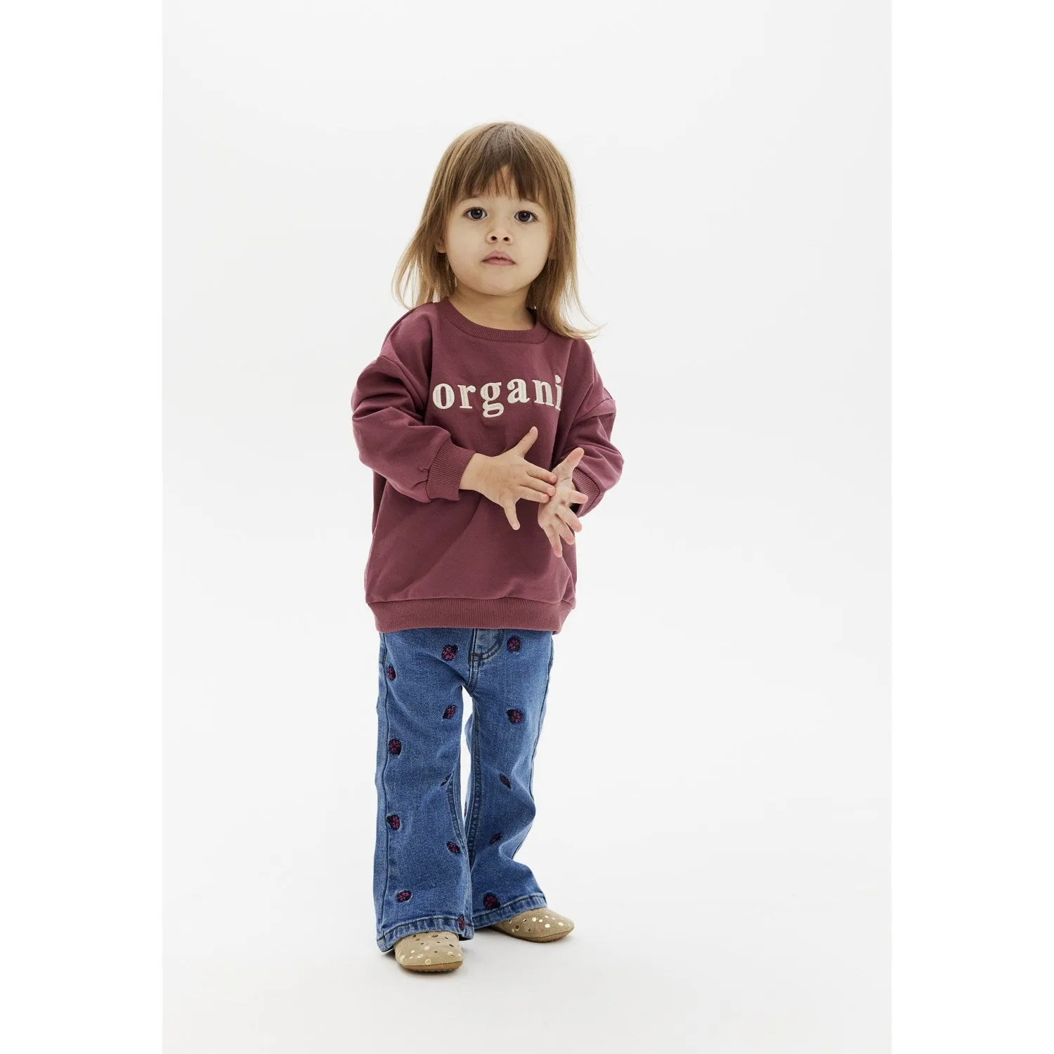 THE NEW Siblings Medium Blue Denim Mitty Flared Jeans Babykids_The-New-Siblings