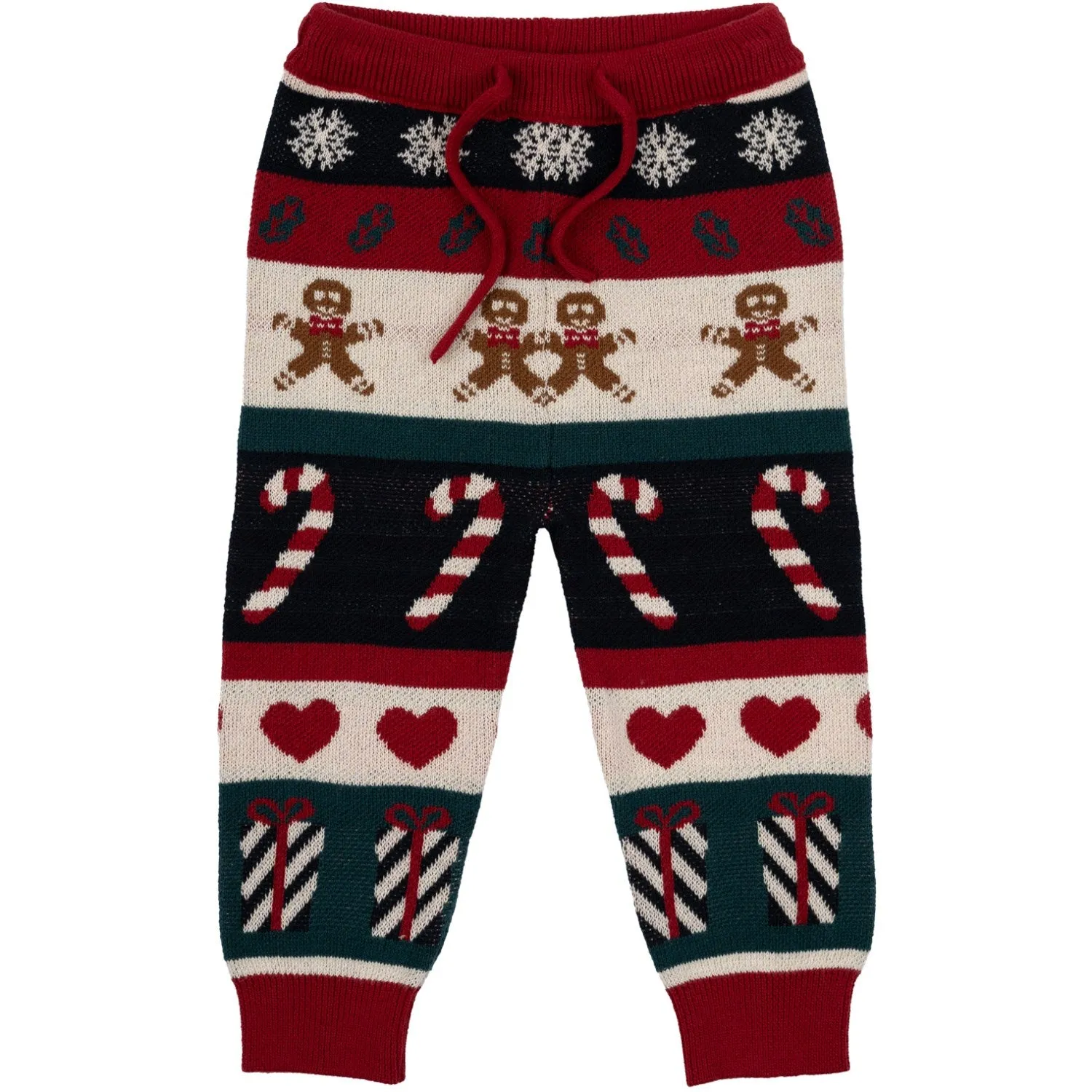 THE NEW Siblings Multi Colour Holiday Jacquard Pants Babykids_The-New-Siblings