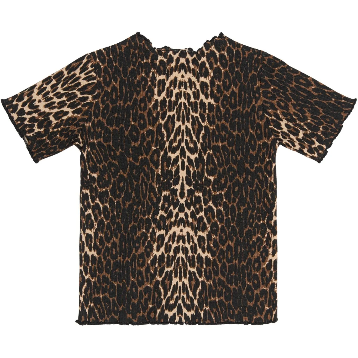 THE NEW Siblings Oxford Tan AOP Ellie Rib T-Shirt Babykids_The-New-Siblings