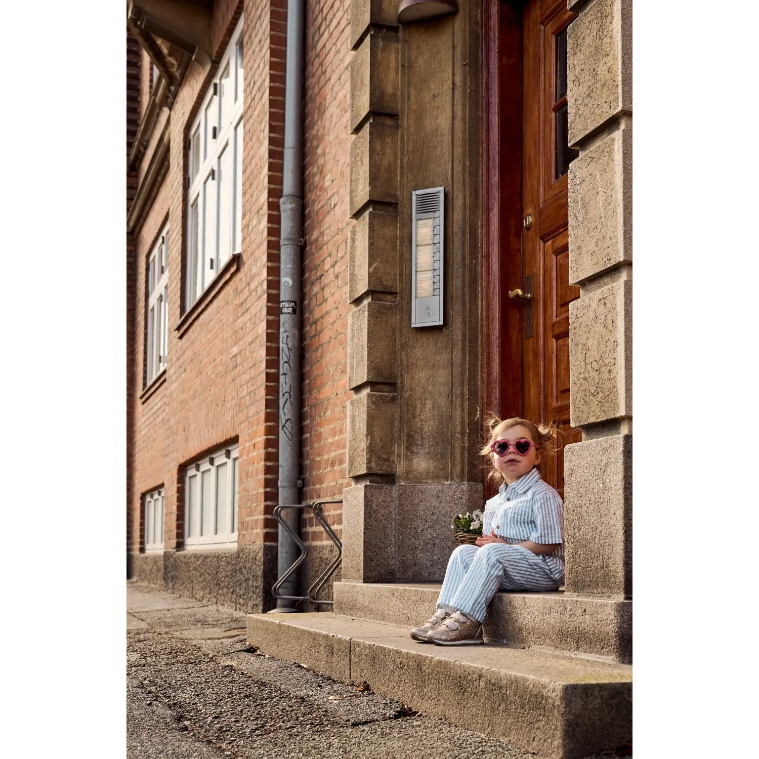 THE NEW Siblings X Luksusbaby Blue Fog Striped Ojo Pants Babykids_The-New-Siblings