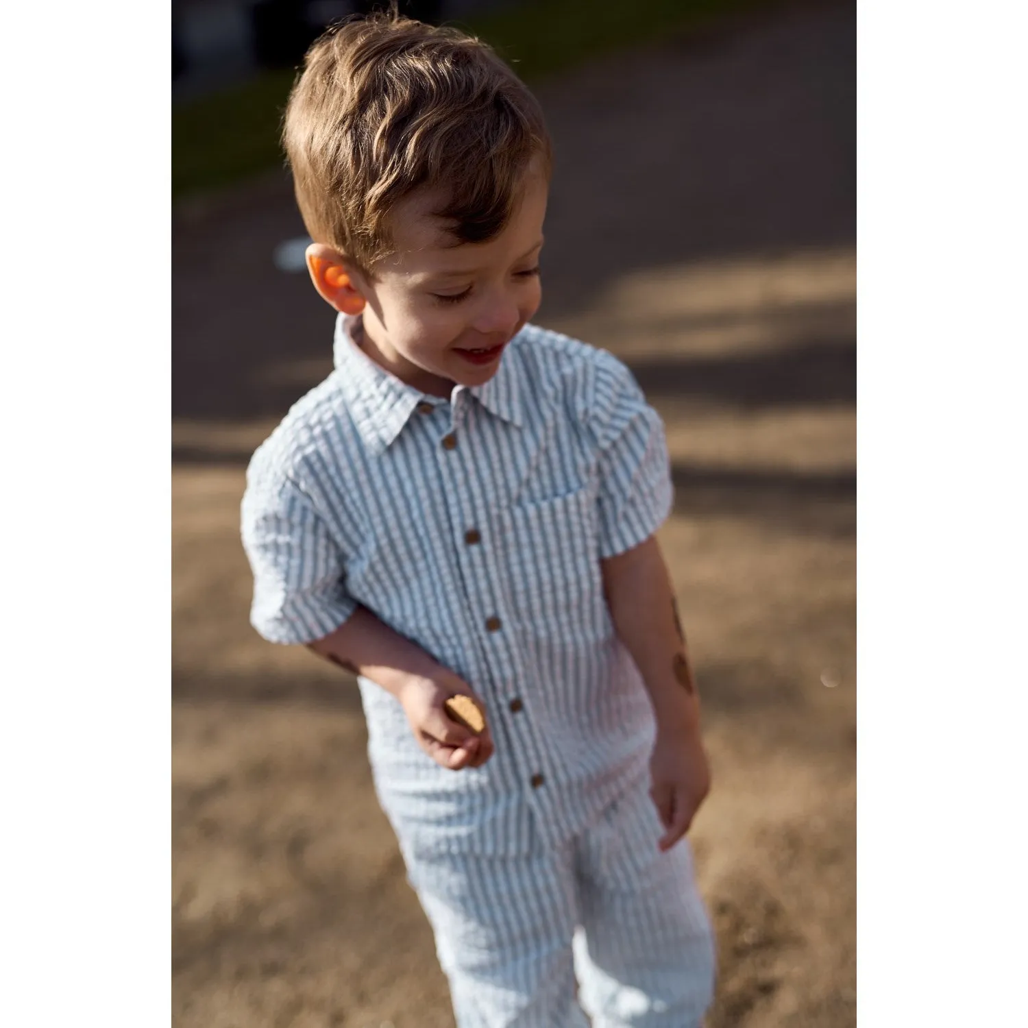 THE NEW Siblings X Luksusbaby Blue Fog Striped Ojo Pants Babykids_The-New-Siblings