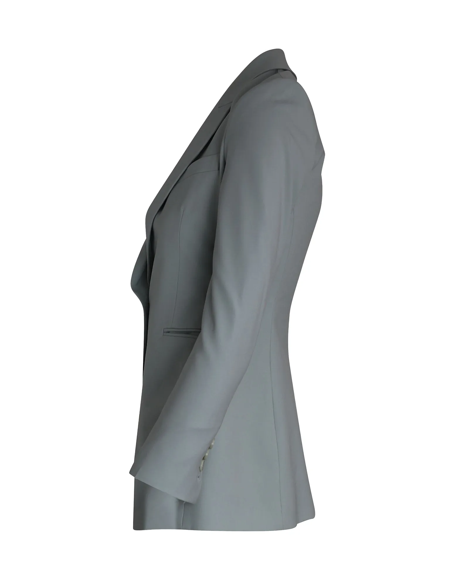 Theory Suit Set in Light Blue Wool