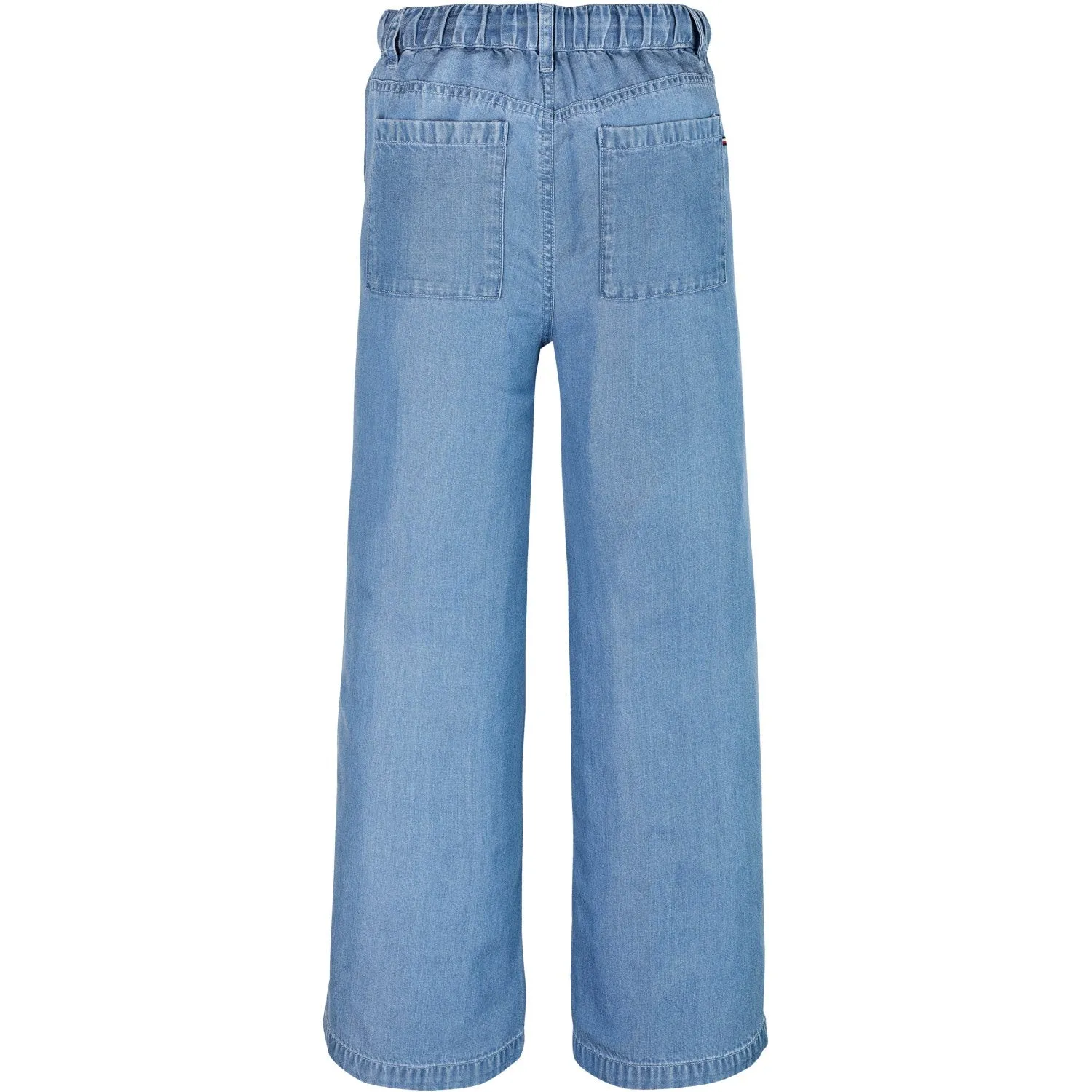 Tommy Hilfiger Denim Medium 01 Chambray Wide Leg Pant Babykids_Tommy-Hilfiger