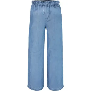 Tommy Hilfiger Denim Medium 01 Chambray Wide Leg Pant Babykids_Tommy-Hilfiger