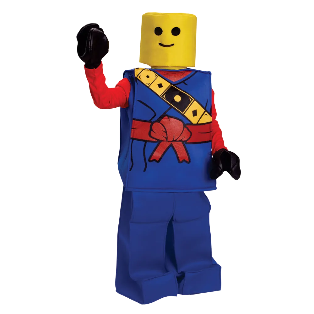 Toy Block Ninja Costume - Blue - Kids Babykids_Dress-Up-America