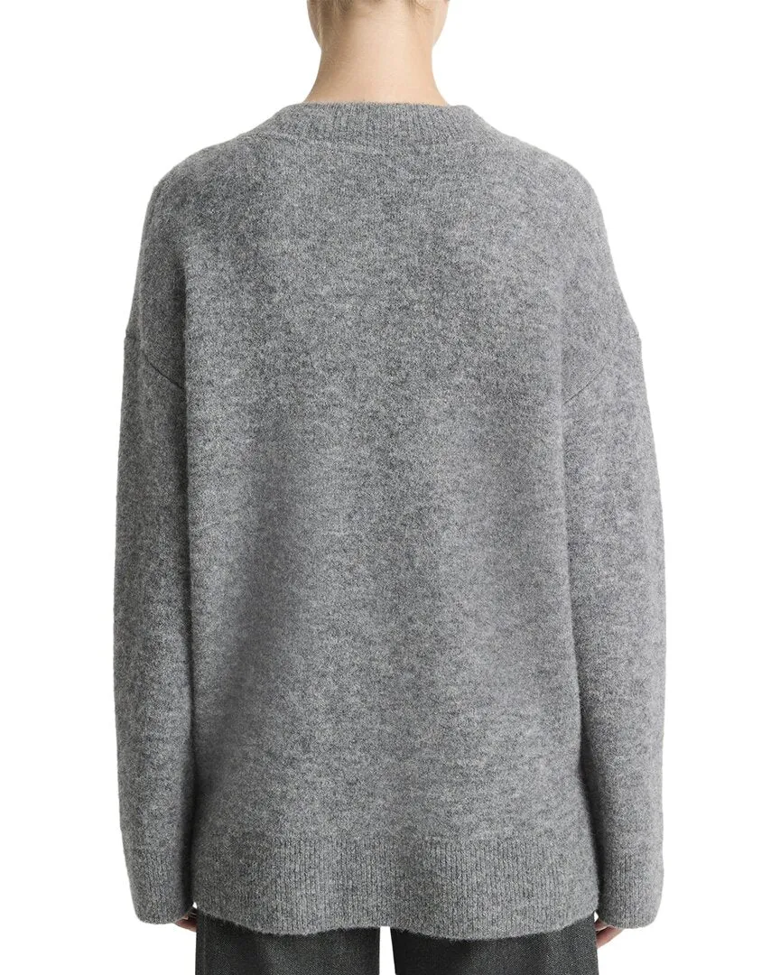 Vince Textured Soft Sculpt Wool & Alpaca-Blend Top Coat